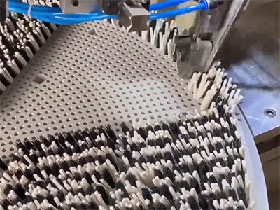 磨皮混合絲拋光盤刷機